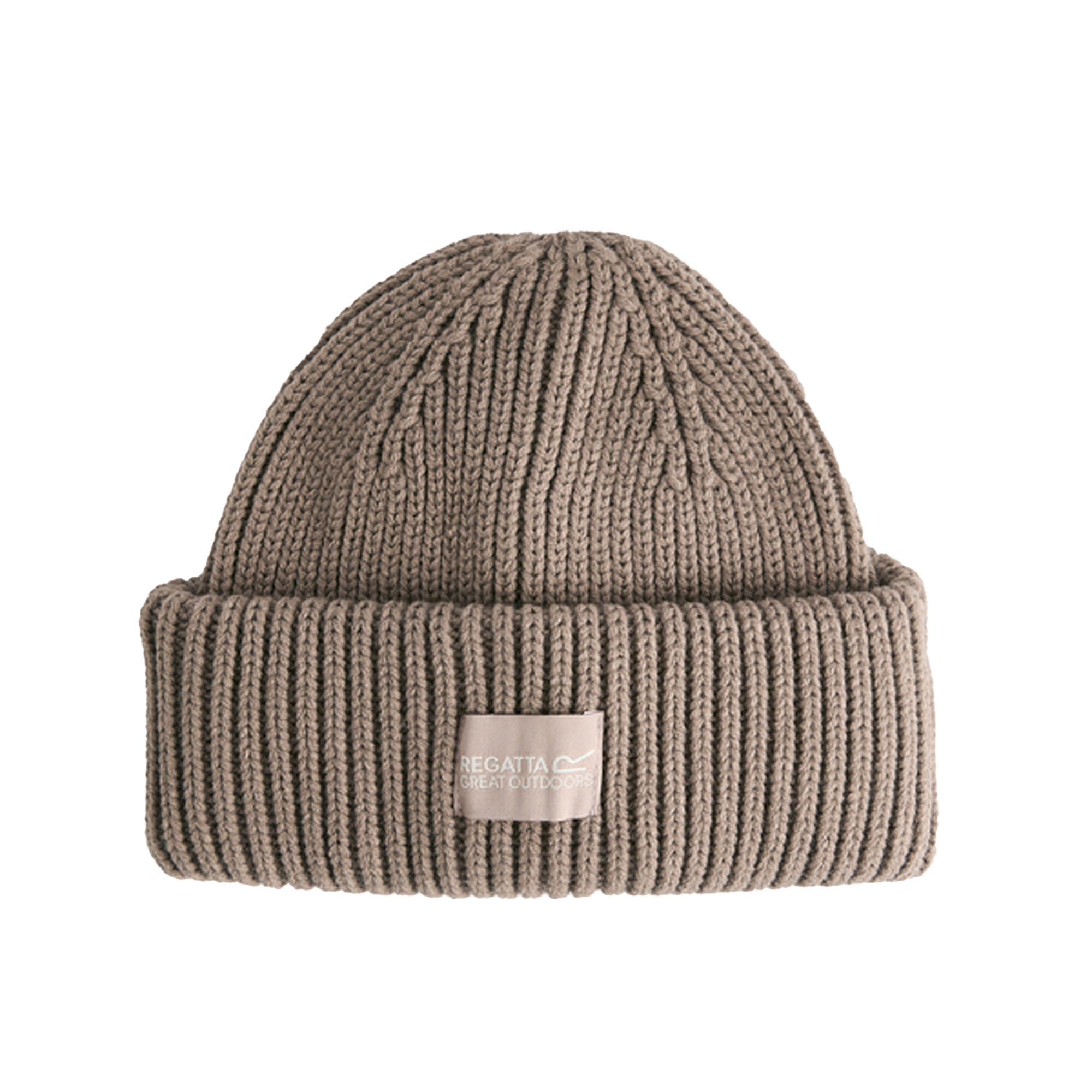 REGATTA Unisex Adult Connora Fisherman Christian Lacroix Knitted Beanie (Soft Taupe)