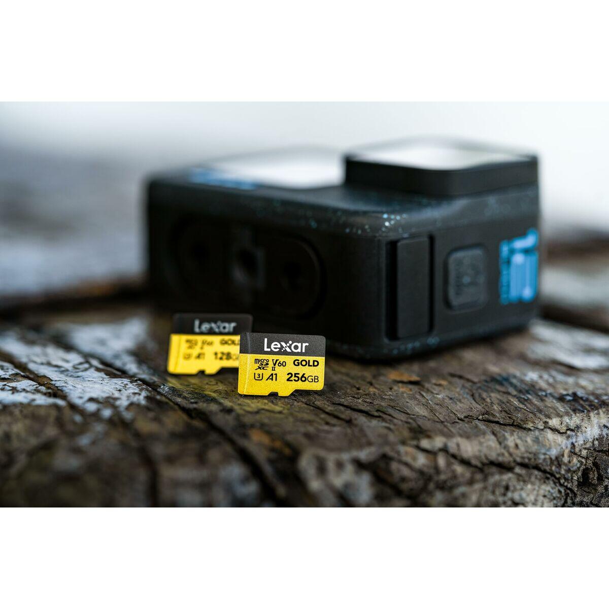 Cartão de Memória SD LEXAR LMSGOLD256G-BNNNG 256 GB 3/5