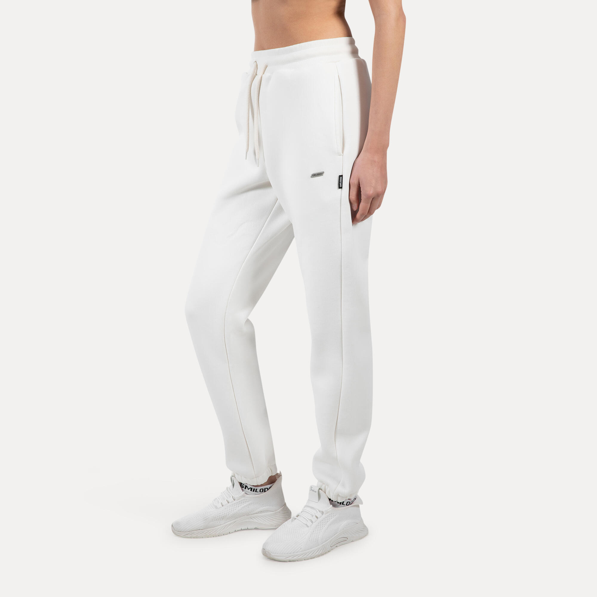 Damen Jogginghose Laurena Creme 2/5