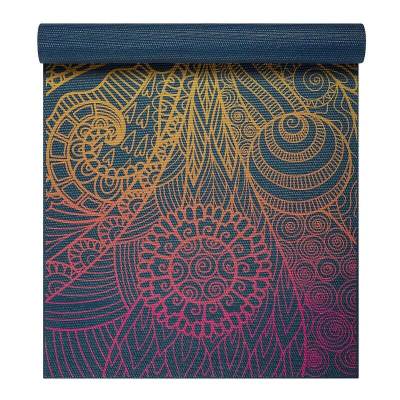 Tapis de Yoga Gaiam - 4 mm - Vivid Zest