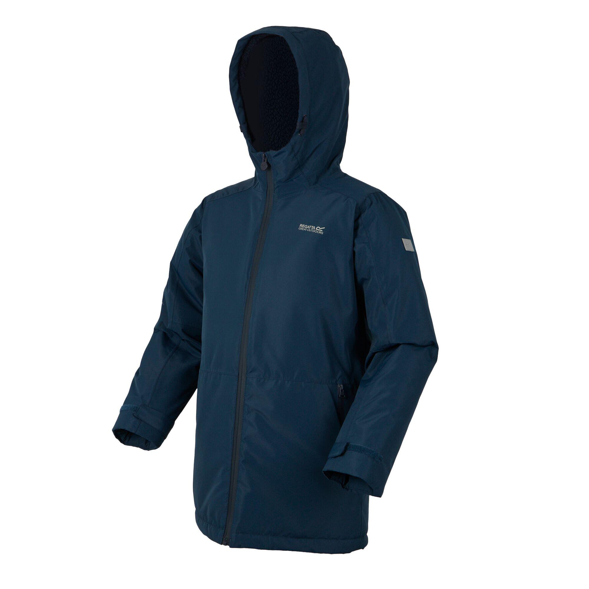 Giacca Impermeabile Bambini Regatta Farbank II Moonlight Denim 3/5