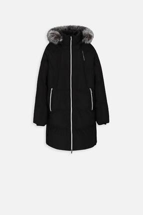 Mädchen Wanderjacke Winterjacke lang ZL3