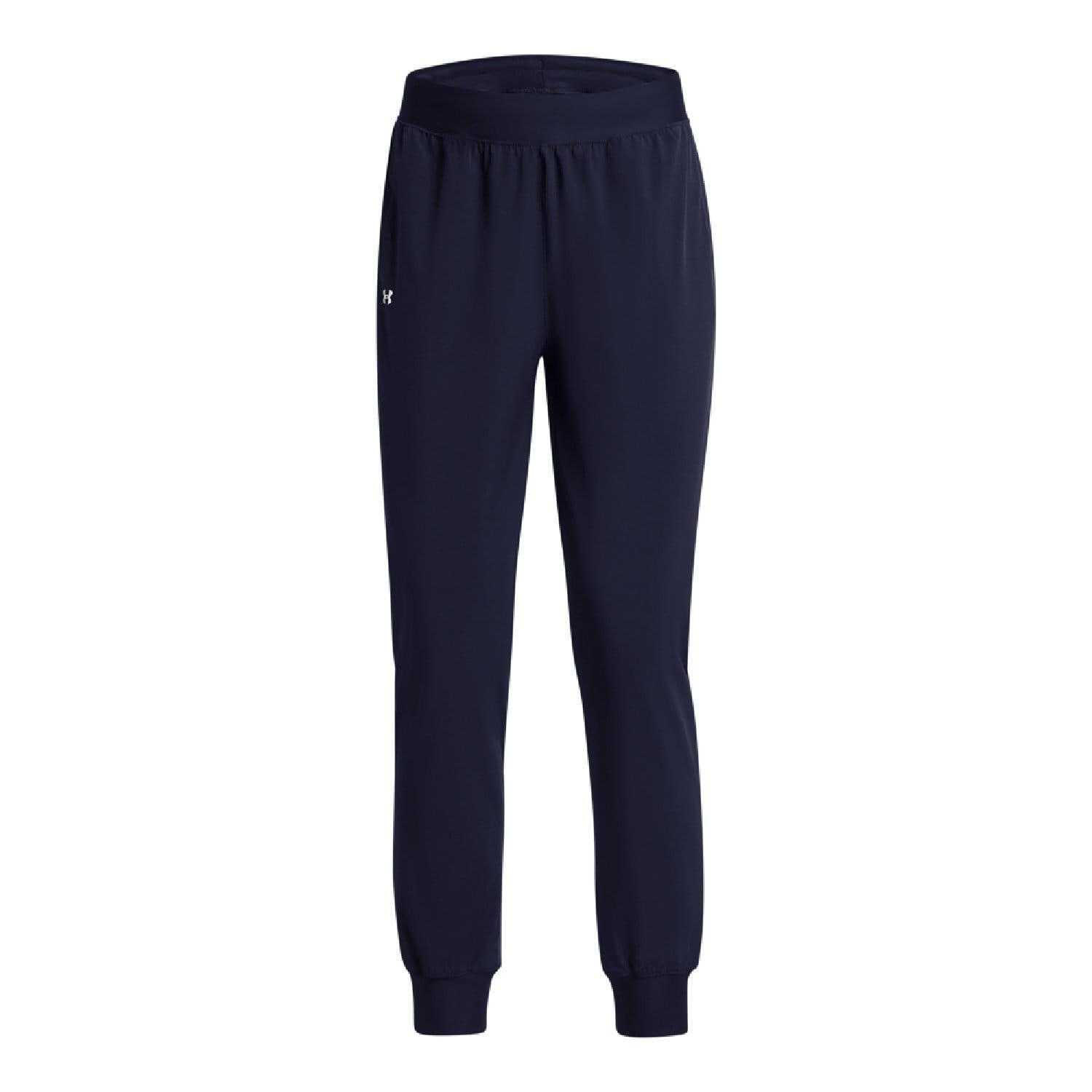 UNDER ARMOUR Rival Pantaloni Da Jogging Tessuto Alta Donna Under Armour Nero