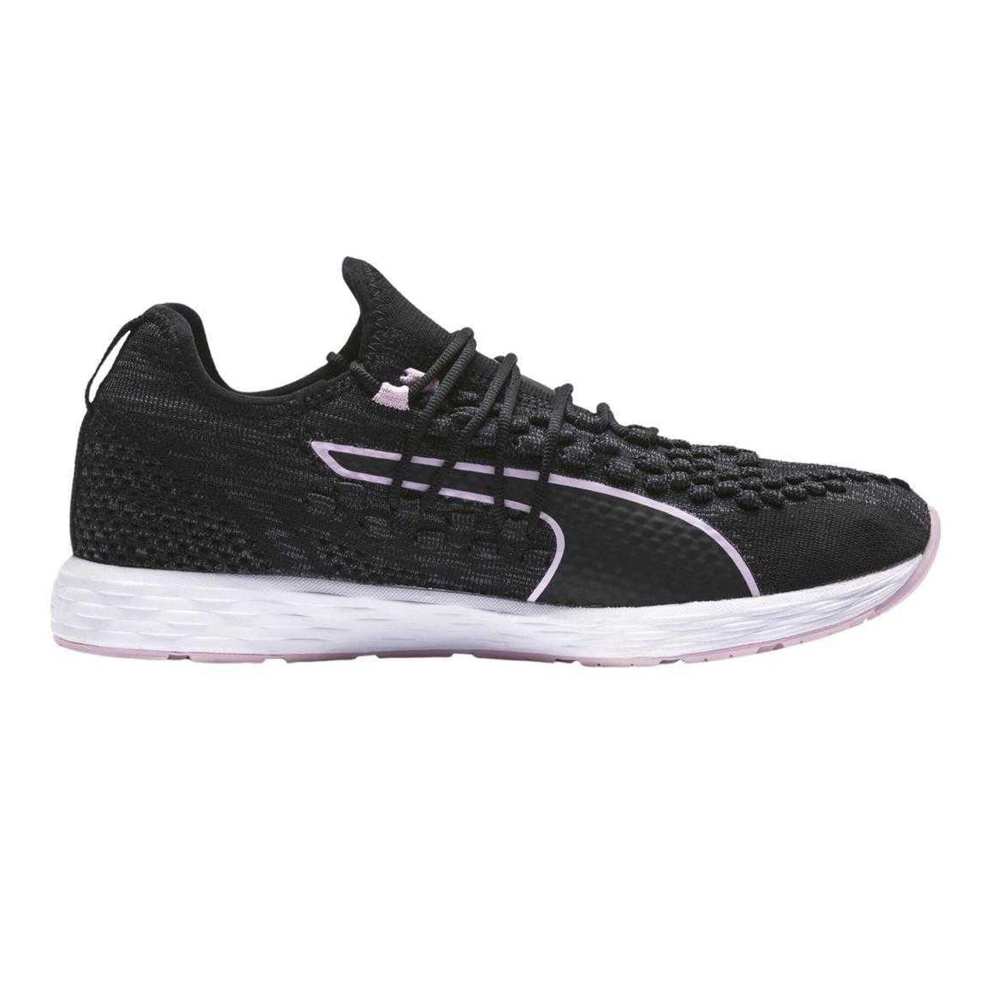 "Speed 300 Racer" Logo Sneaker für HerrenDamen Unisex Damen und Herren Schwarz 2/4