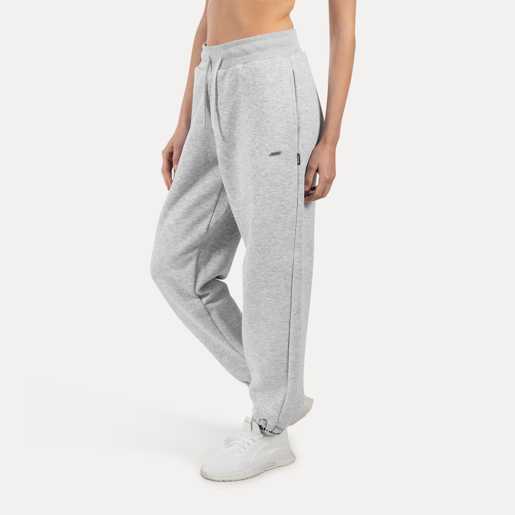 Damen Jogginghose Lyanna Grau Melange 2/5