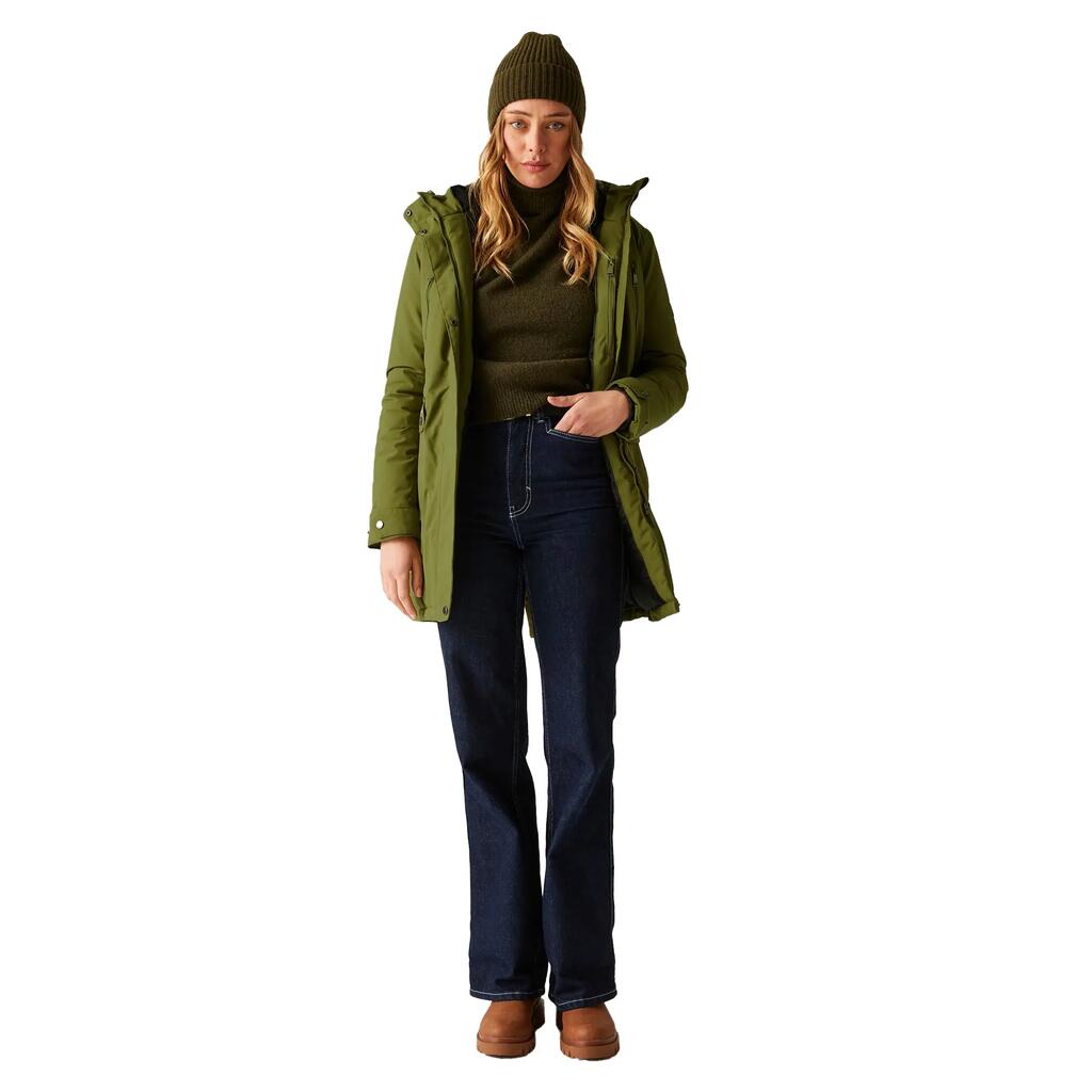 Womens/Ladies Valenta Waterproof Jacket (Nephrite Green/Black)