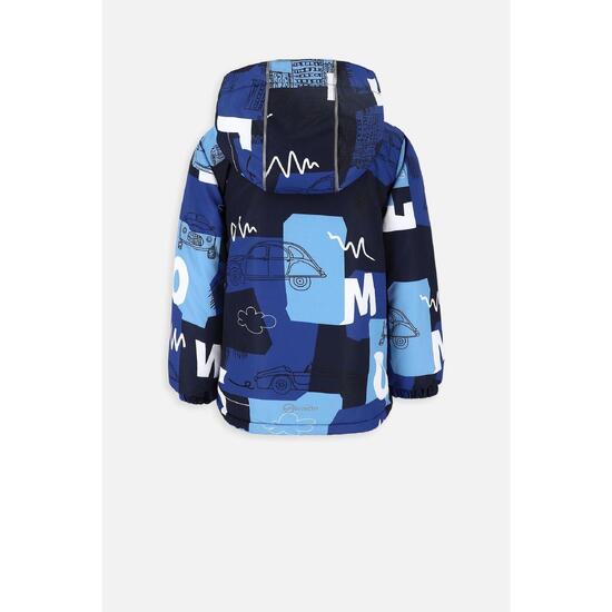 Kurtka narciarska chłopięca Lemon Explore ZL3 z kapturem