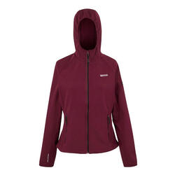 Veste Softshell AREC Femme (Rouge Sombre)