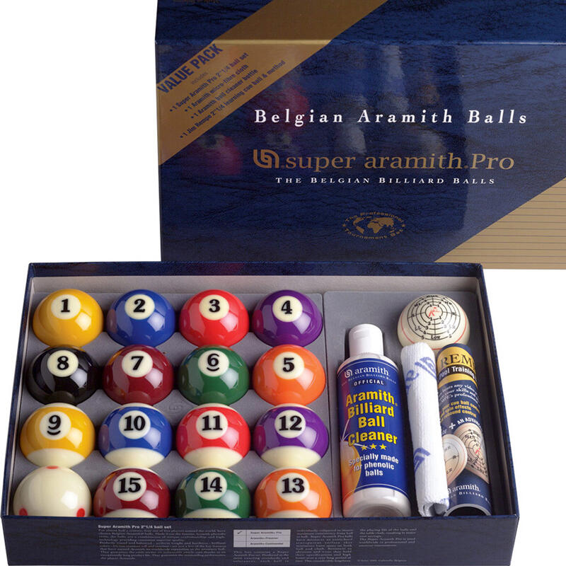 Pool Billard-Kugelsatz 57,2 Aramith Super Pro Value Pack 4/4