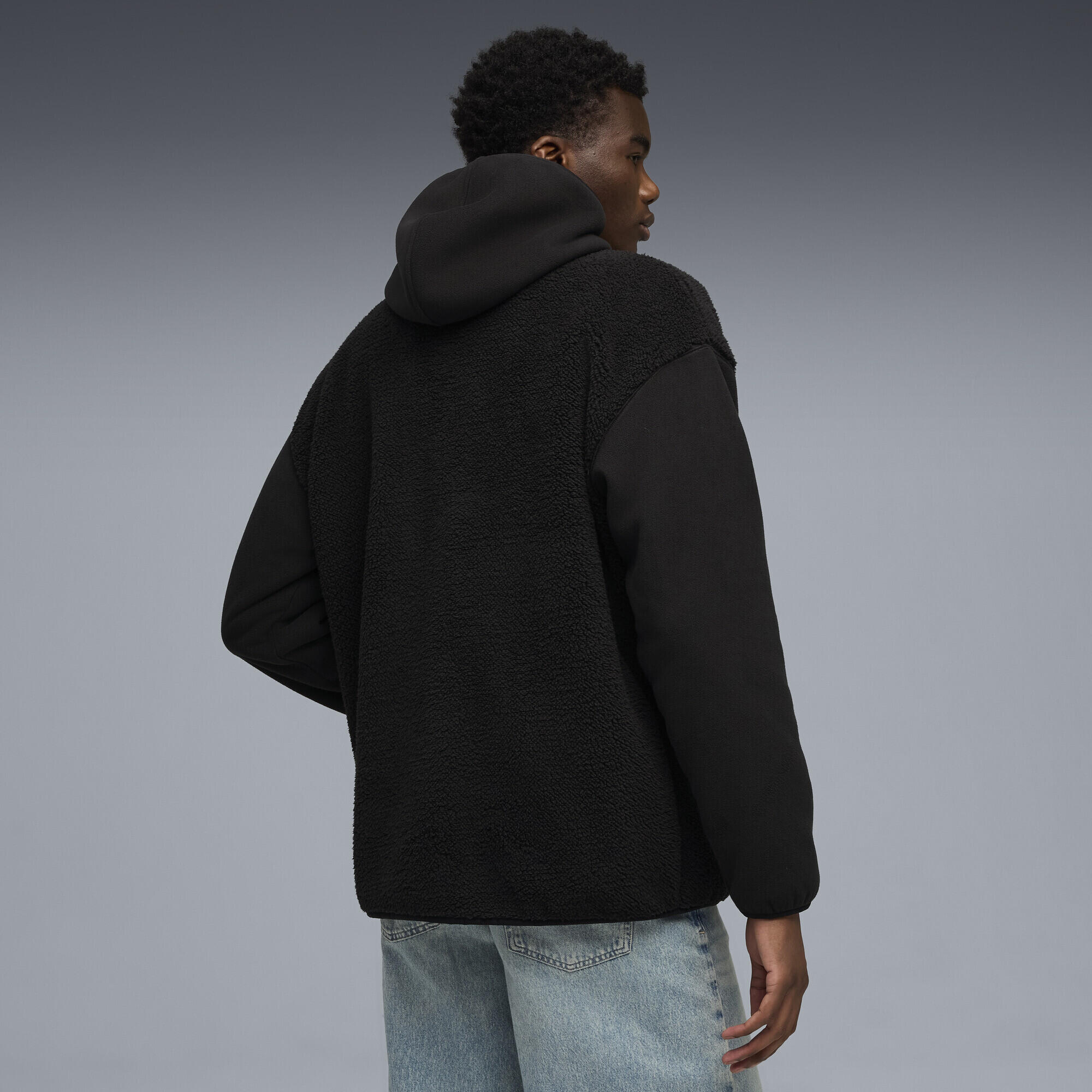 Essentials Elevated relaxte winterjas met volledige ritssluiting voor heren PUMA 3/5