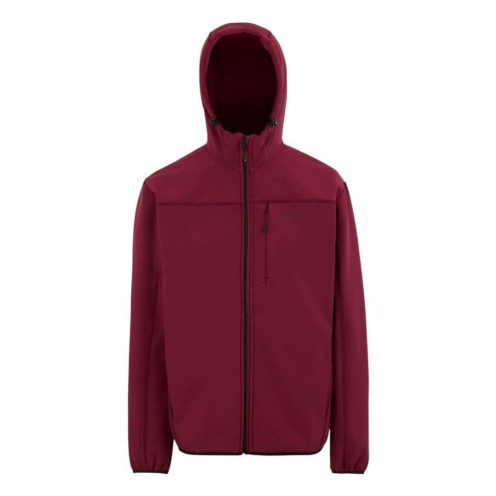 Mens Ossek Soft Shell Jacket (Dark Maroon)