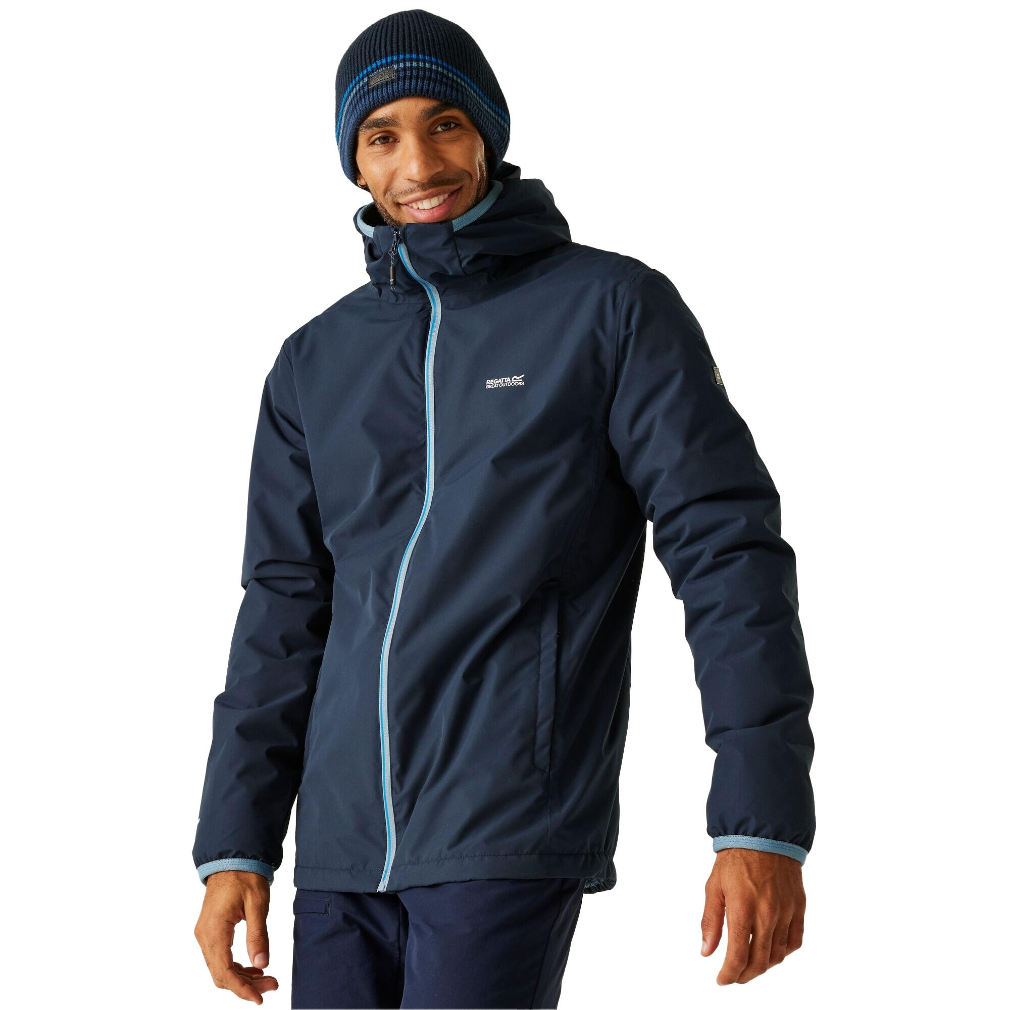 Giacca Impermeabile Uomo Regatta Caspen Blu Navy 4/5