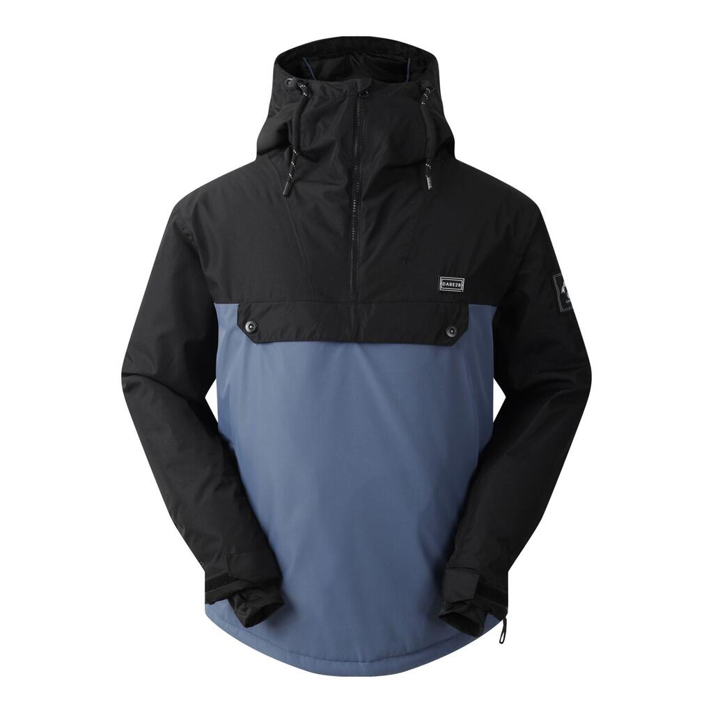 Mens Freeride II Colour Block Overhead Ski Jacket (Blue Indigo)
