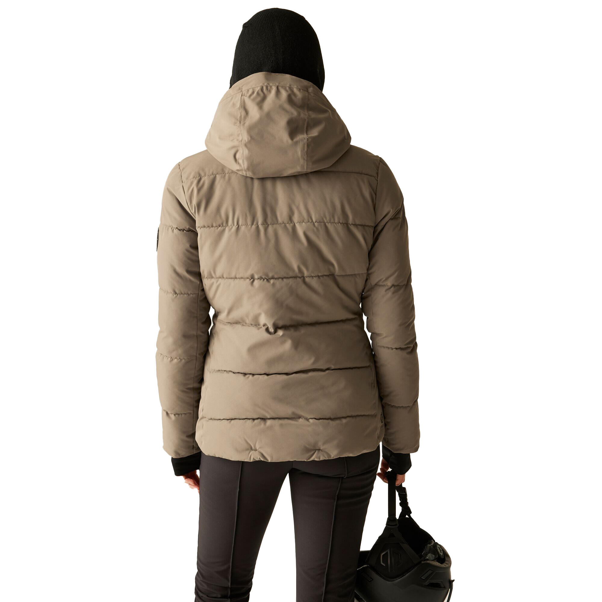 Blouson De Ski GLACIER Femme (Marron Clair) 4/5
