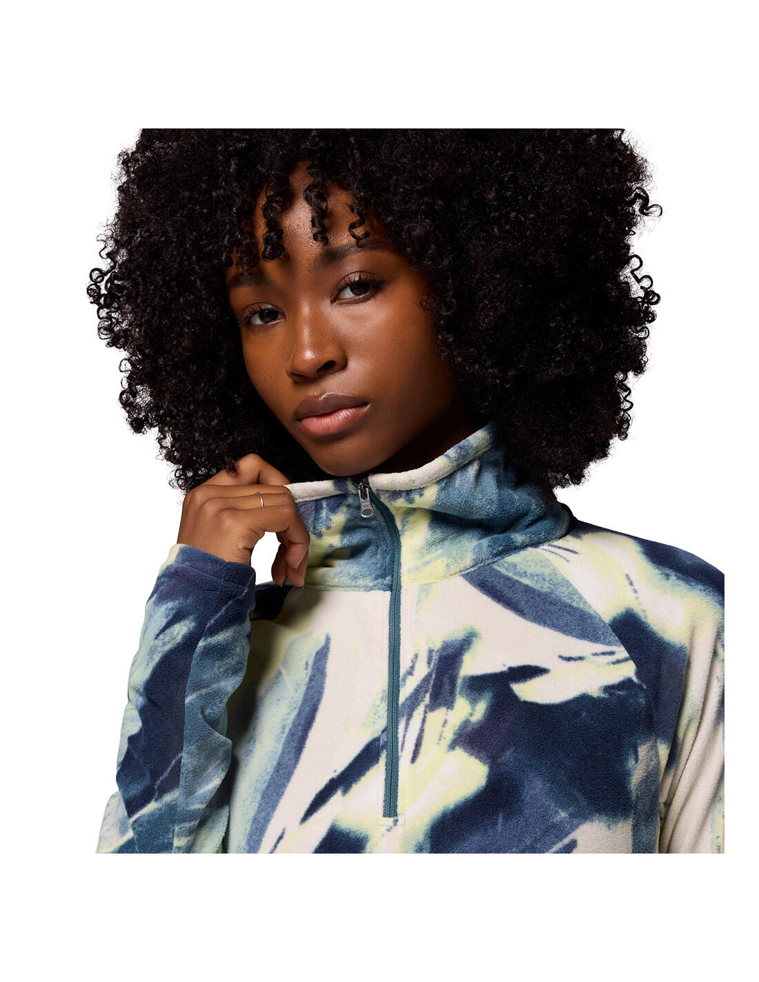 Veste polaire COLUMBIA Glacial IV Print à demi-zip 5/5