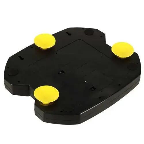 LED bokszfal, 6 ütőponttal, 2 kesztyűvel – 35,5 cm, fekete-szürke 6/7
