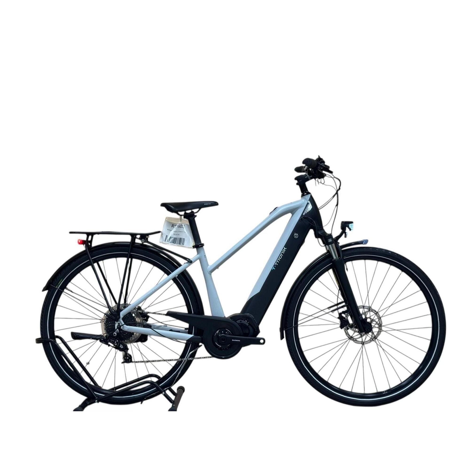 Bianchi - Reconditionné - Vélo Électrique Bianchi T-tronik T-type - Comme Neuf - Vélo Ville Longue Distance - Gris - Moyen - Decathlon