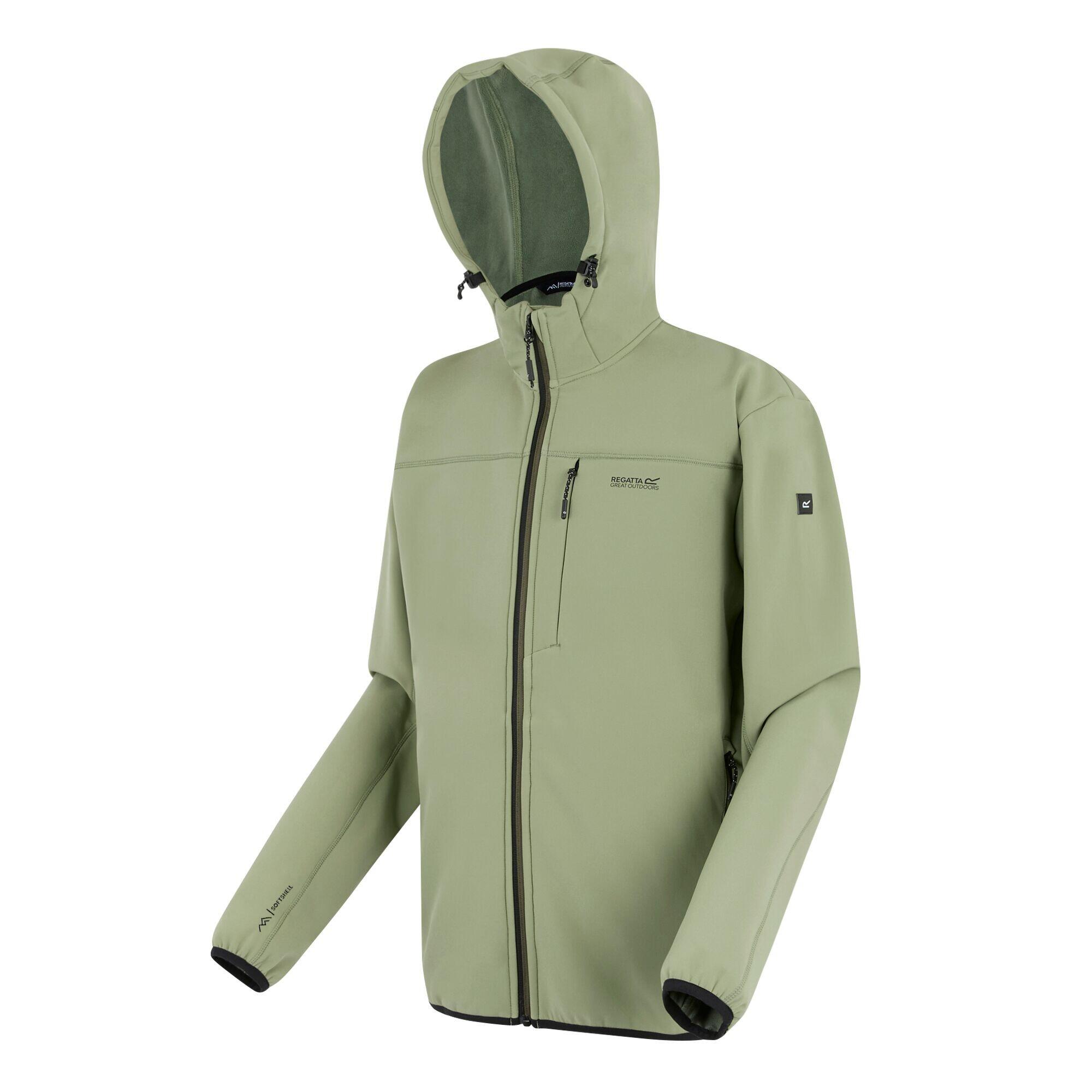 Veste Softshell OSSEK Homme (Kaki) 3/5