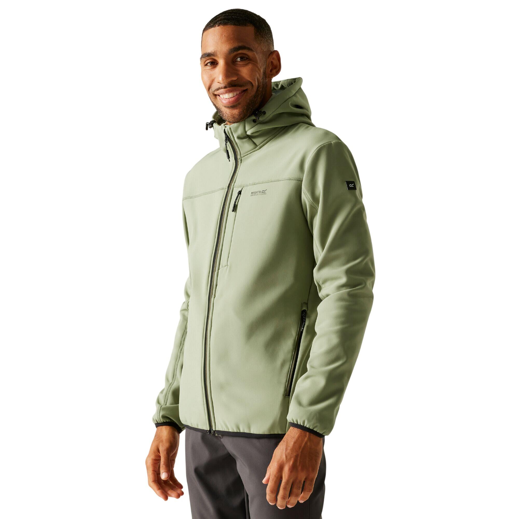 Veste Softshell OSSEK Homme (Kaki) 4/5