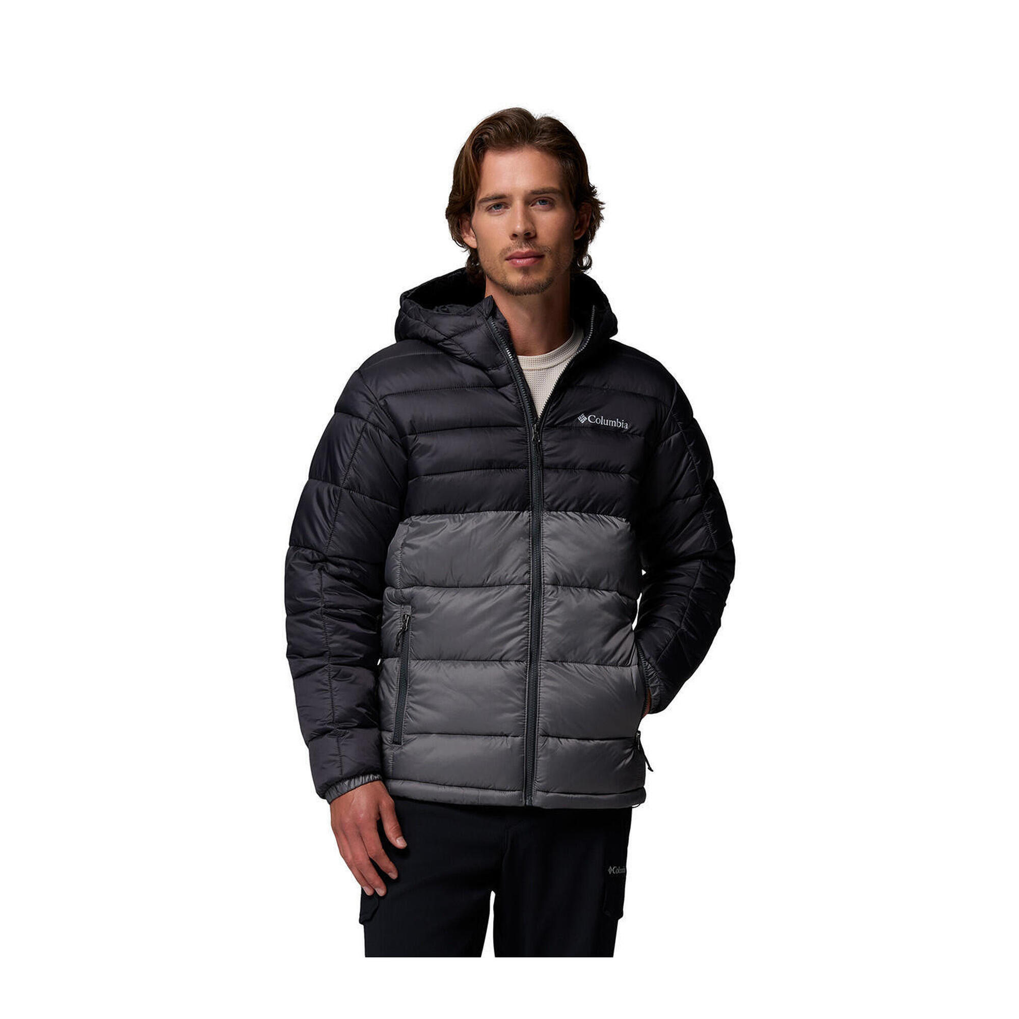 Columbia - Veste À Capuche Isolée Columbia Buck Butte Ii - Veste - Veste - Gris - Decathlon