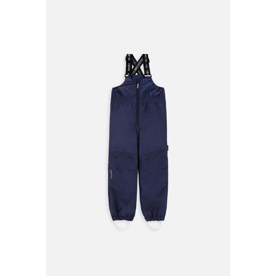 Spodnie narciarskie dziecięce z szelkami Lemon Explore ZL3 granatowe