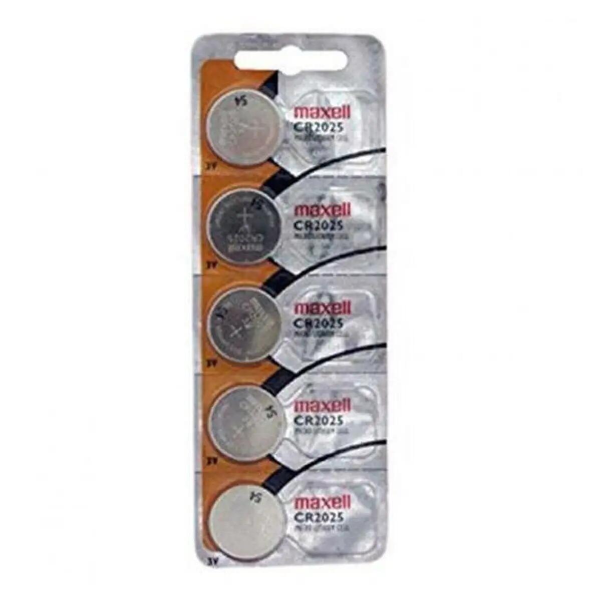 Lithium Knoopcelbatterijen MAXELL CR2025 2/2