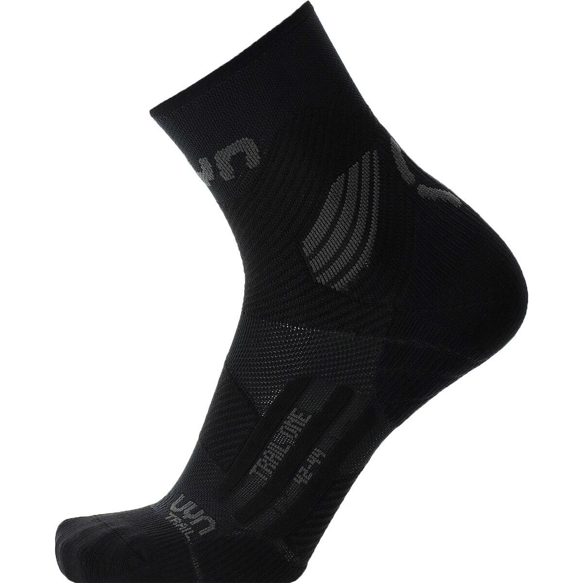 Uyn - Chaussette De Course À Pied Pour Femmes  Trail One - Chaussettes - Noir - 35/38 - Decathlon