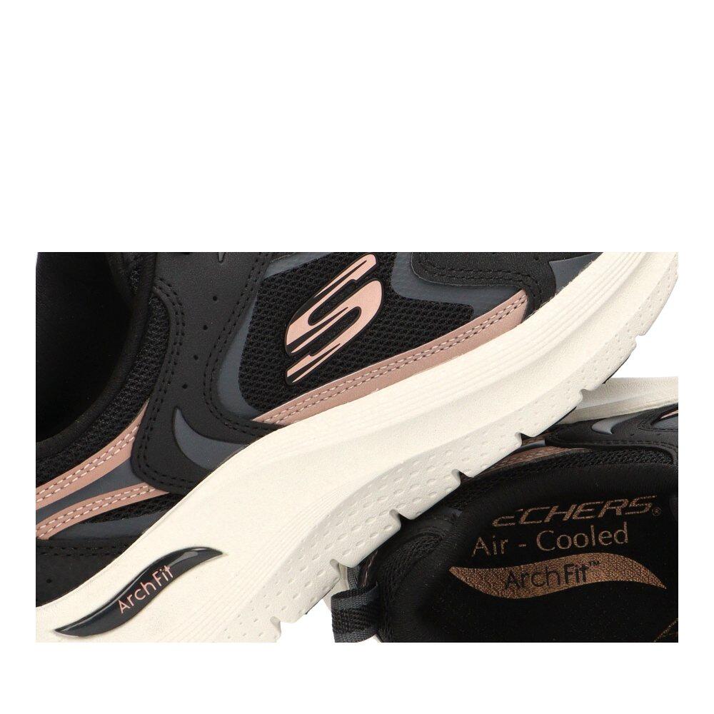 Sapatilhas Skechers modelo 150332-BKRG para mulheres 6/6