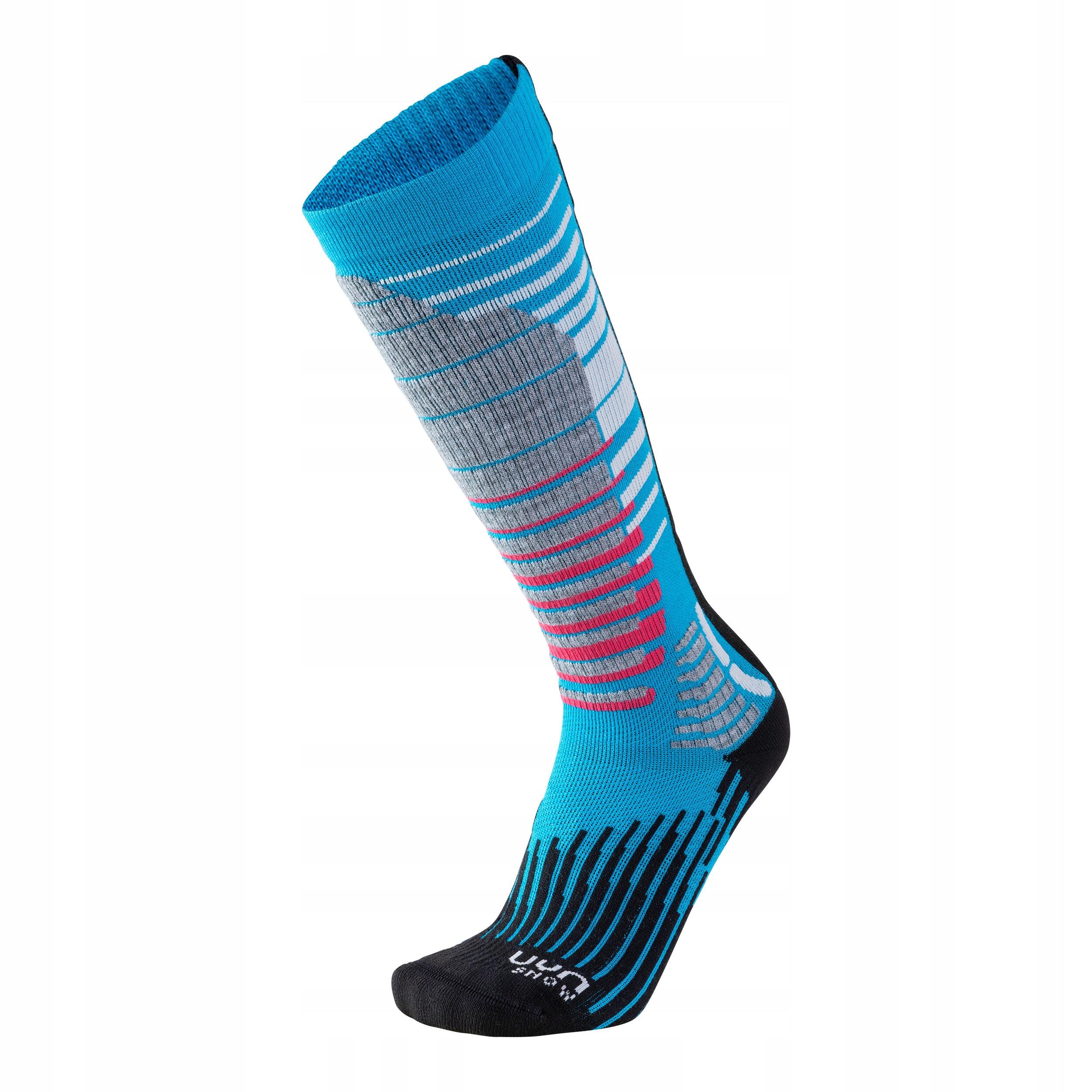 Uyn - Chaussettes De Ski/snowboard Femme - Chaussettes - Bleu|noir - 35/38 - Decathlon