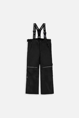 Jungen Skihose mit Trägern Snowboard ZL3 schwarz