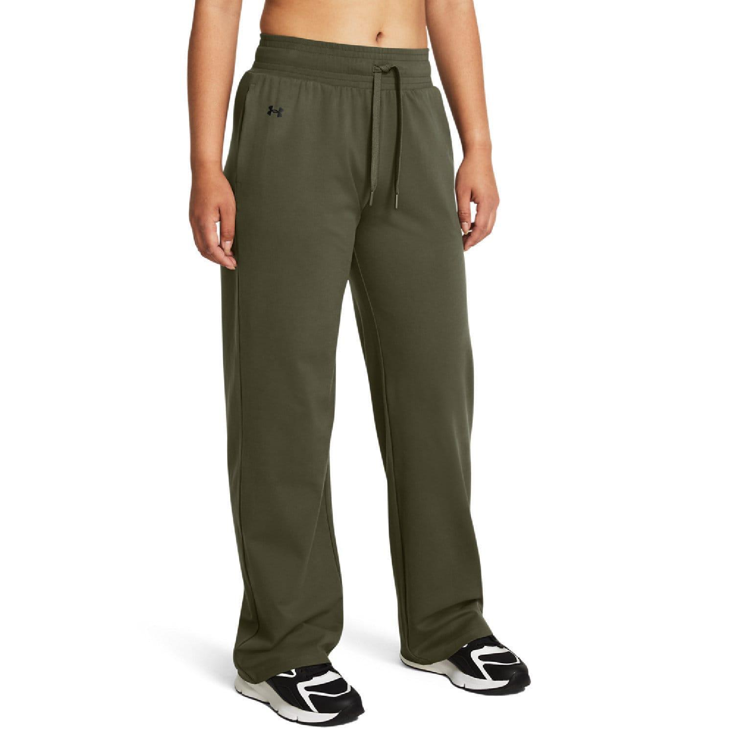 UNDER ARMOUR Pantaloni Da Jogging Orlo Aperto Donna Under Armour Verde