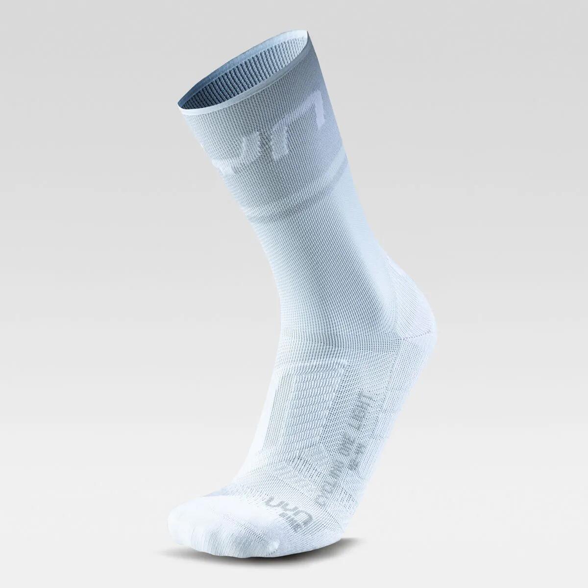 Uyn - Chaussettes Femme  Cycling One Light - Chaussettes - Blanc|gris - 35/38 - Decathlon