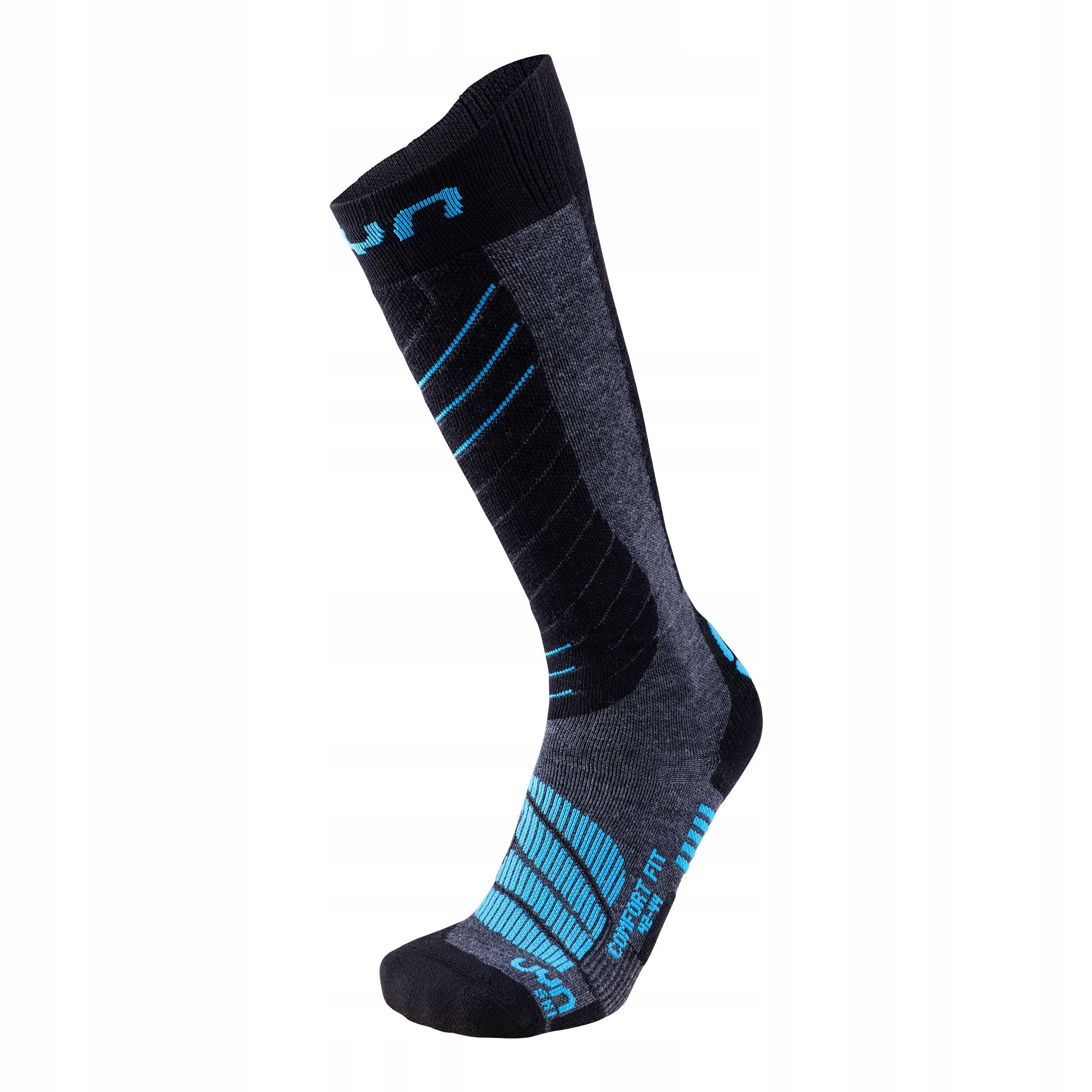 Uyn - Comfort Fit Chaussettes De Ski Homme - Chaussettes - Noir - 35/38 - Decathlon