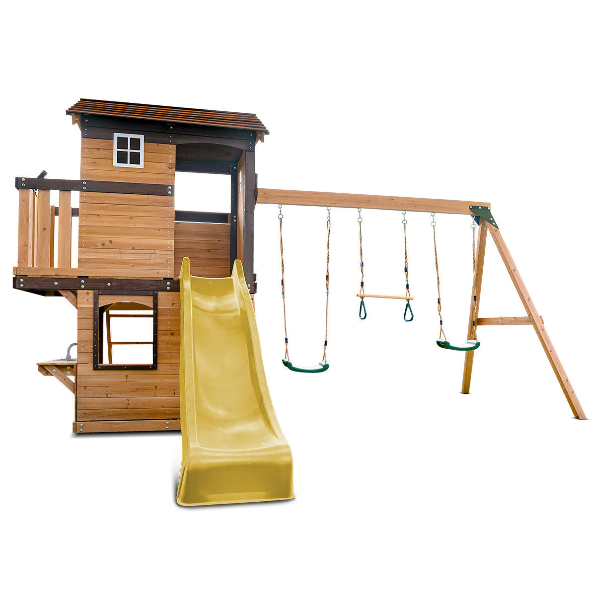Lifespan Kids Darlington Swing Set and Play Centre with 2.2m Slide