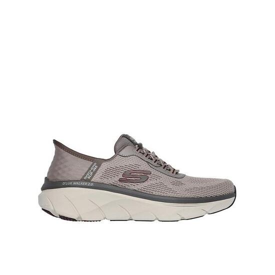 Zapatillas Skechers Hombre D'Lux Walker 2.0 - Rezinate Topo