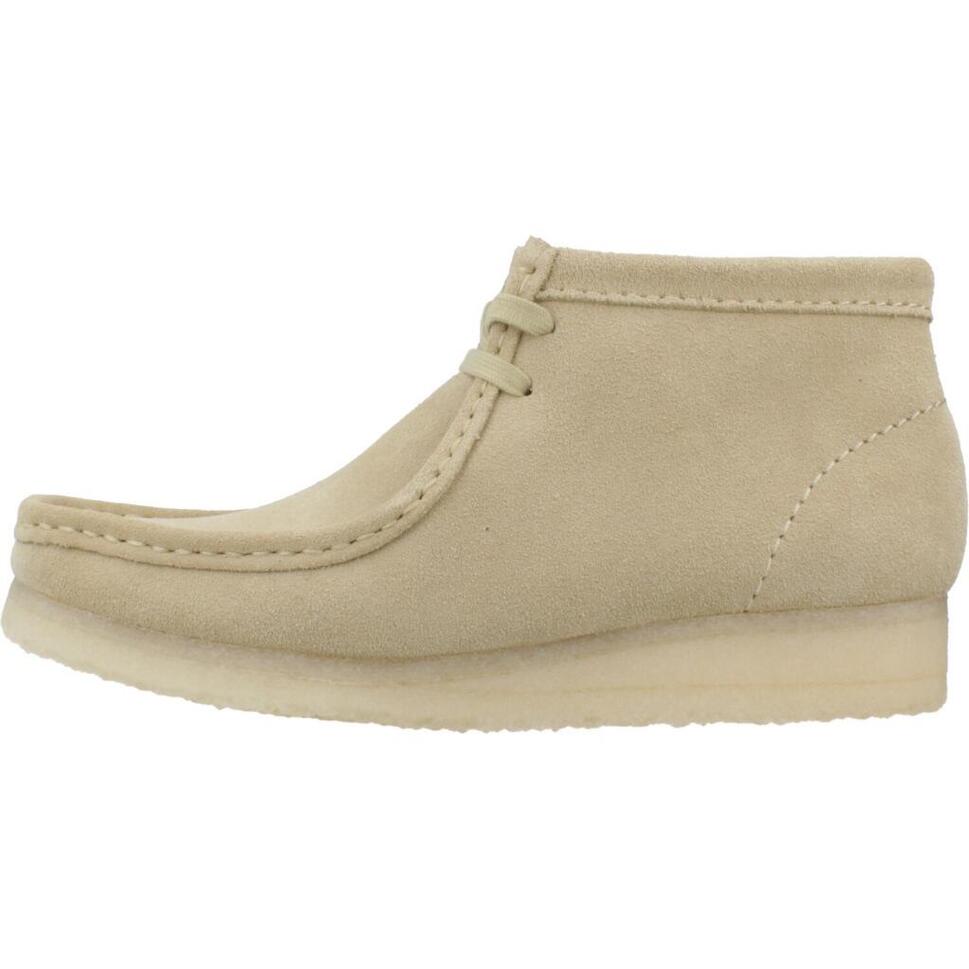 CLARKS ORIGINALS WALLABEE BOOT Jasnobrązowy