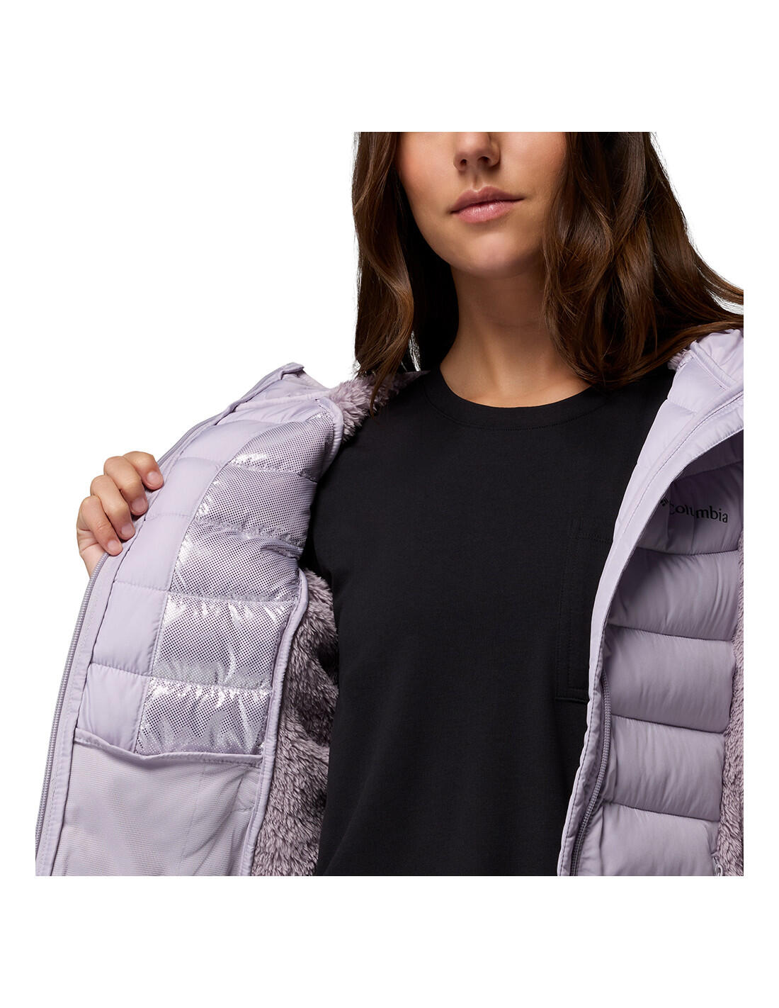 Veste hybride sherpa COLUMBIA Powder Lite II - Veste 4/5
