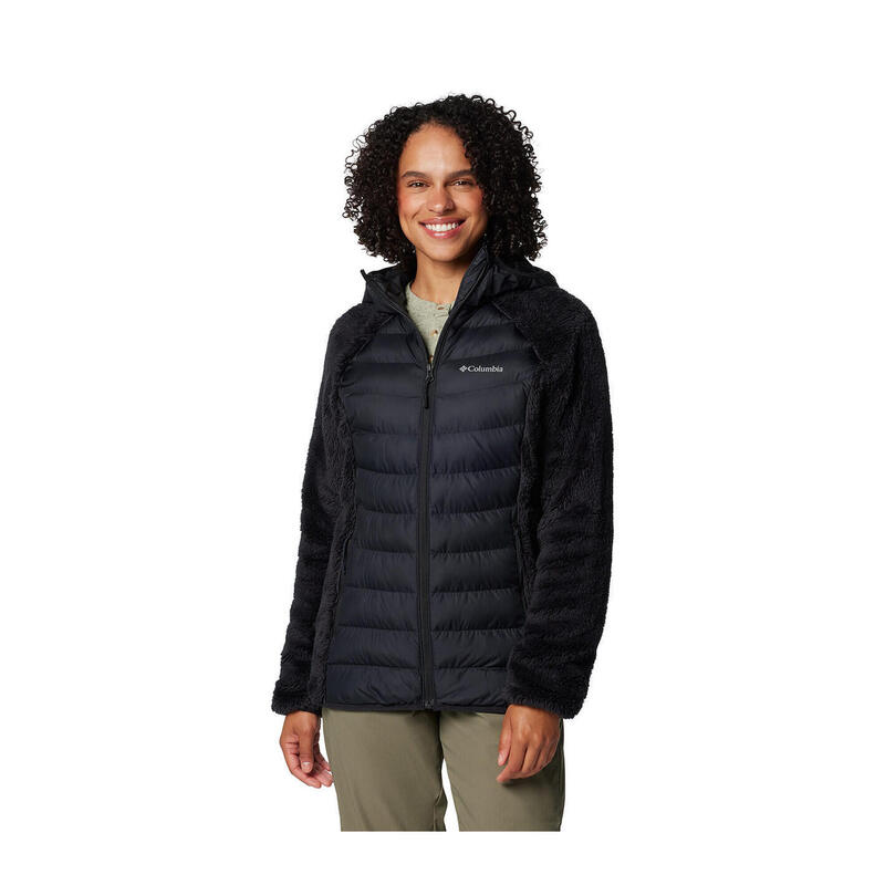 Geacă călduroasă damă Columbia Powder Lite II Sherpa Hybrid