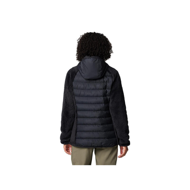 Geacă călduroasă damă Columbia Powder Lite II Sherpa Hybrid