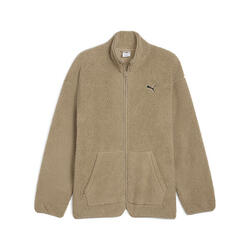 Gilet d’hiver décontracté en sherpa à zip Essentials Elevated Homme PUMA