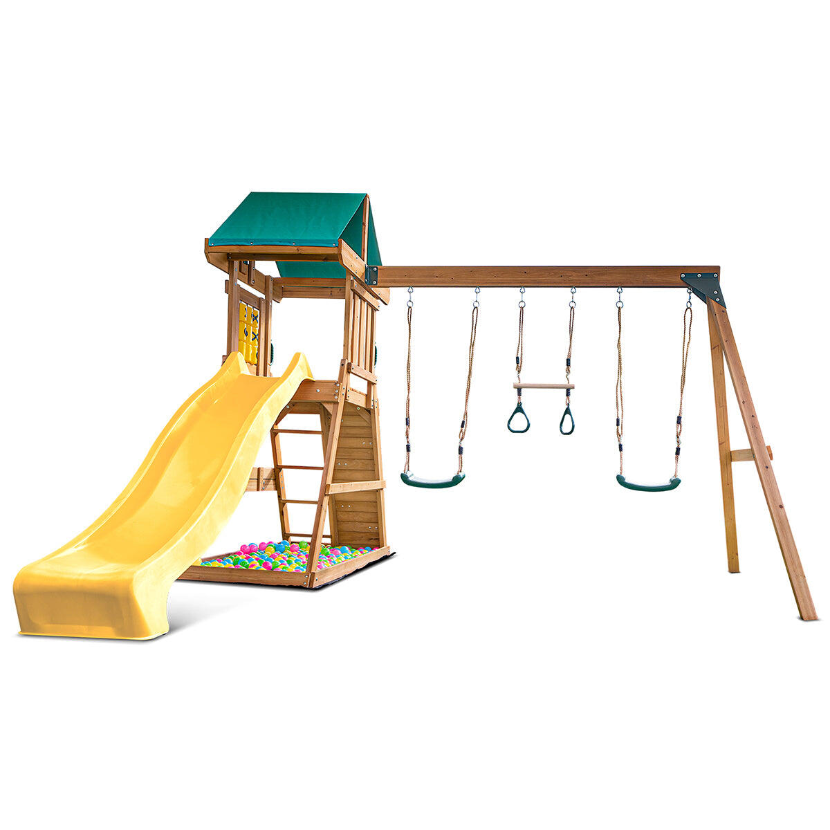 Lifespan Kids Birmingham Swing Set and Play Centre with 2.2m Slide
