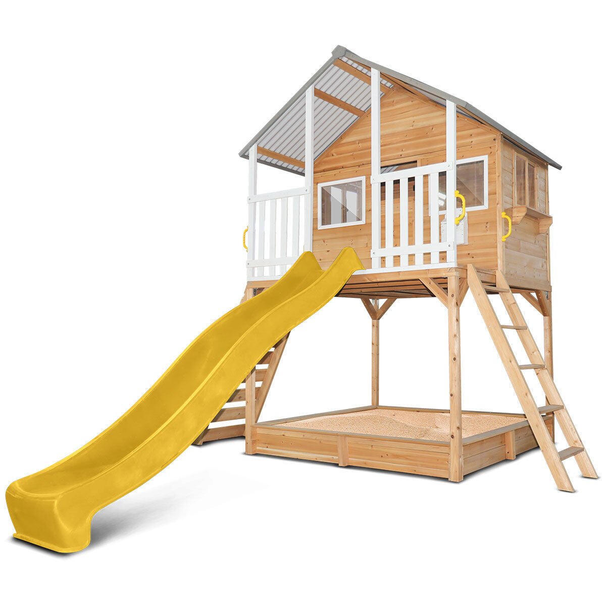 Lifespan Kids Winchester Cubby House (Elevated 1.2m) with 2.2m Slide