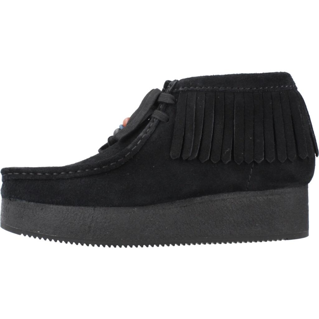 Clarks Originals Modelo Wbwedge Fringe Cor Preto 2/5