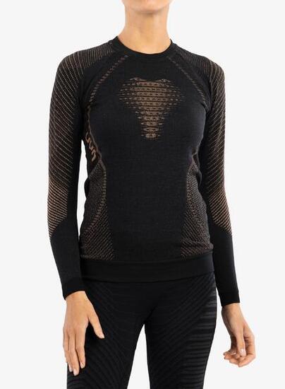 CASHMERE SHINY 2.0 SOUS-VÊTEMENT MANCHES LONGUES COL ROND FEMME