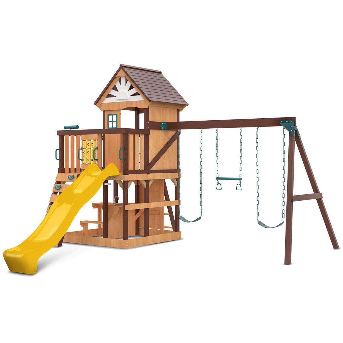 Lifespan Kids Coventry Swing Set and Play Centre with 2.2m Slide