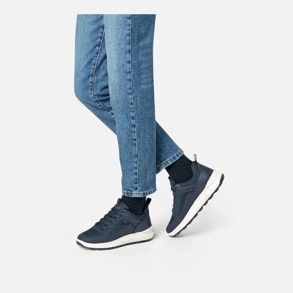 Baskets Femme D SPHERICA 4X4 B ABX Bleu Marine 3/7