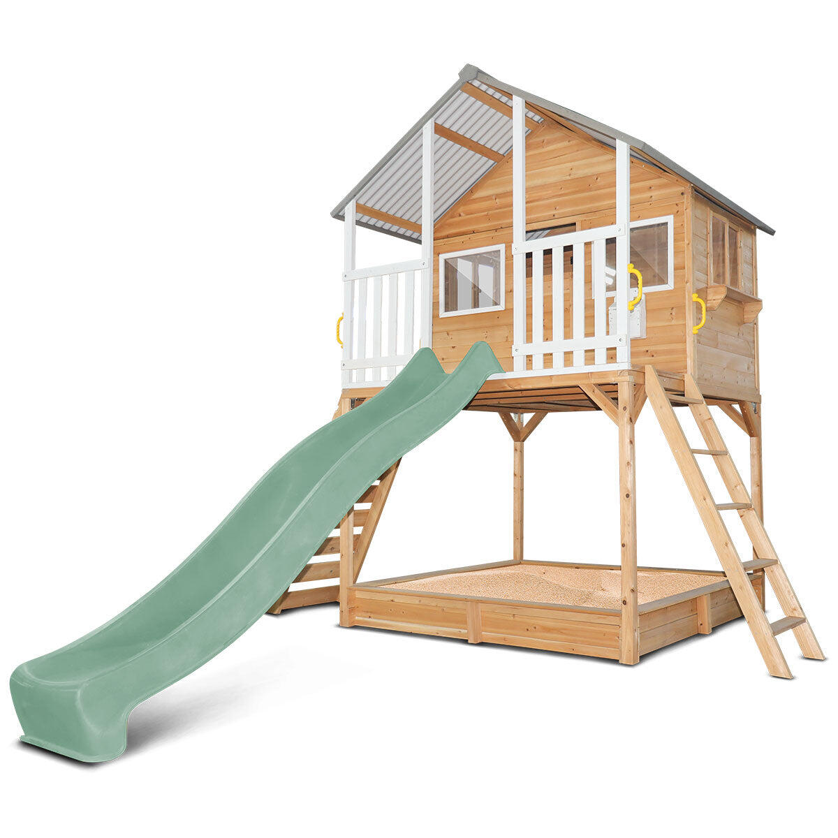 Lifespan Kids Winchester Cubby House (Elevated 1.2m) with 2.2m Slide