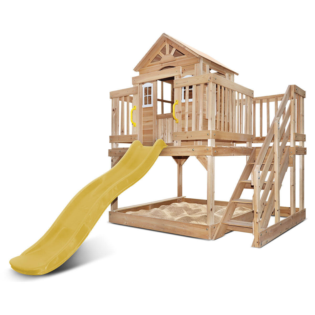 Lifespan Kids Silverton Cubby House with 1.8m Slide