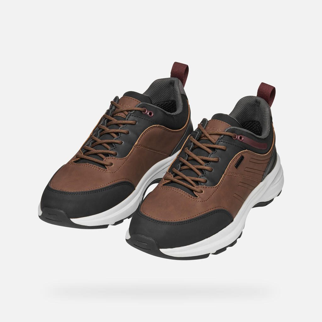 Baskets Homme SENALES ABX MAN Cognac/Noir 4/7