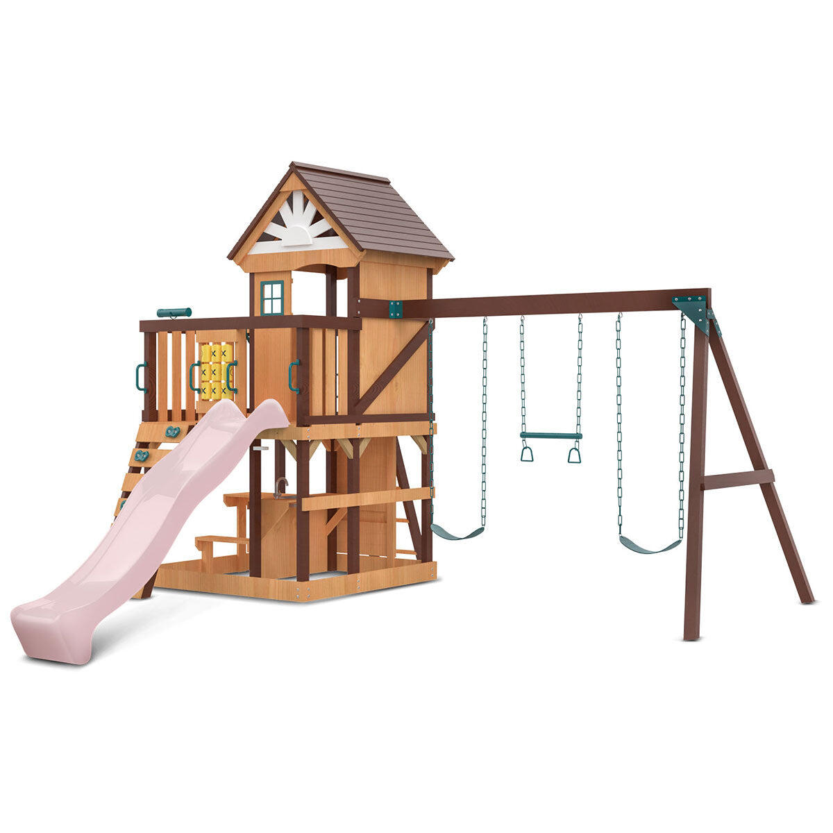Lifespan Kids Coventry Swing Set and Play Centre with 2.2m Slide